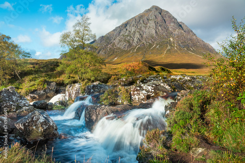 Etive Mor waterfall  Scotland
