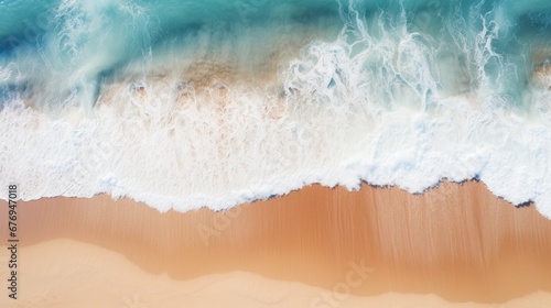 Ocean Waves on a Beach