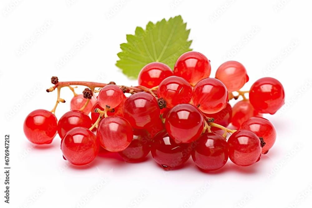 Red Currants: Juicy, Raw Fruit Bunch for Healthy Eating