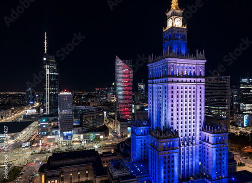 Obraz na płótnie Warszawa - Izrael w salonie