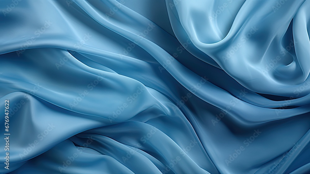 Blue satin background Blue satin background