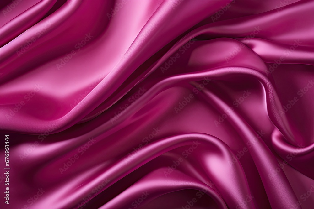 Obraz premium Magenta silk background
