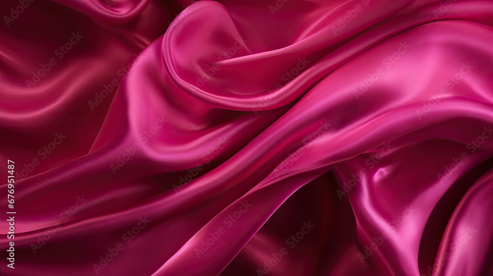 Obraz premium Magenta silk background
