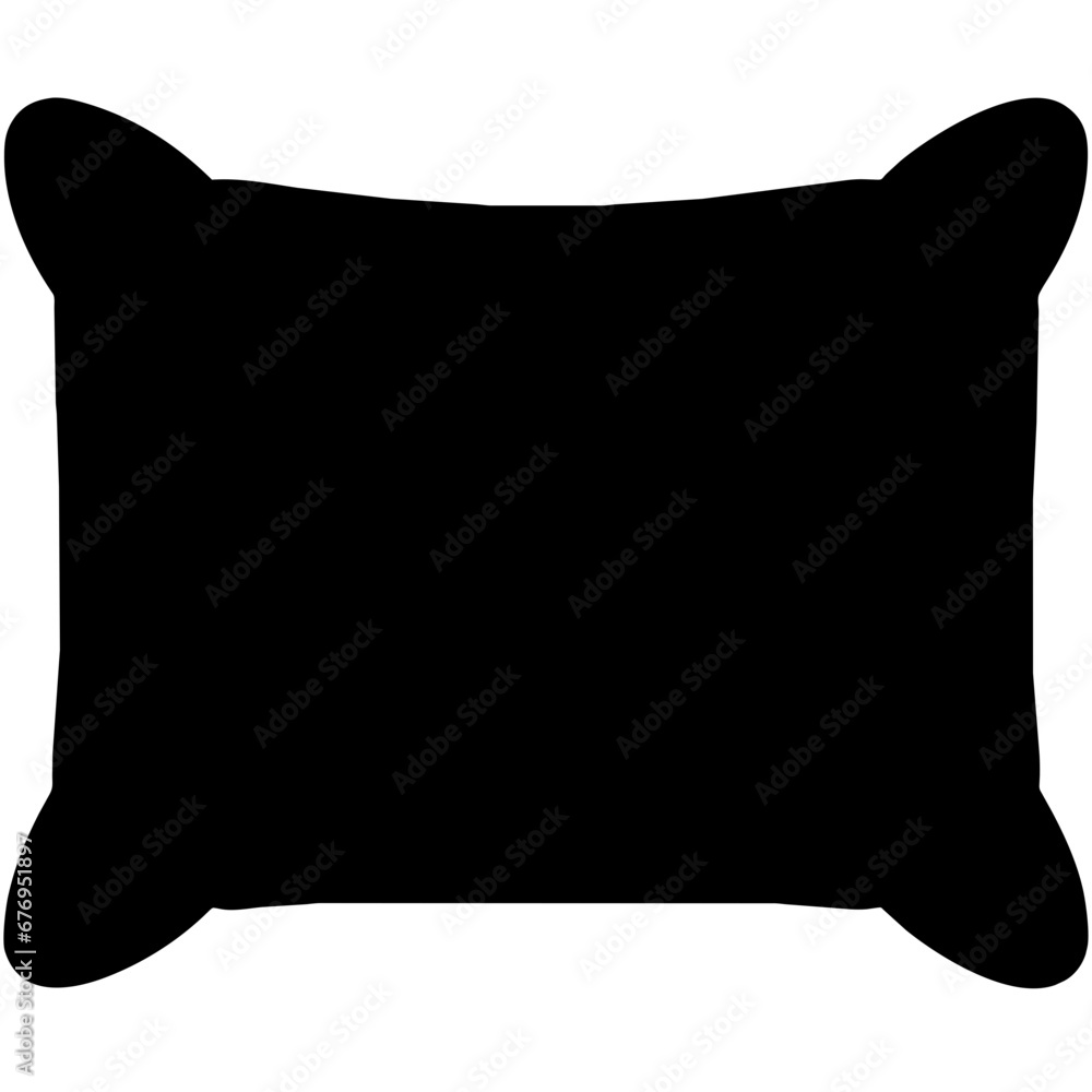 pillow isolated on white background pillow isolated on white background