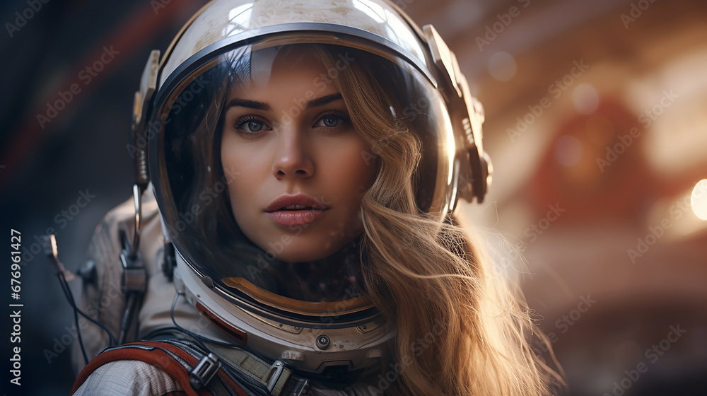 beldade mulher astronaura americana 