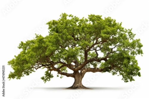 Oak on a white background with space for naming and branding.