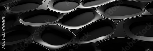 黒色の壁のパネルのテクスチャの背景画像,Black Wall Panel Texture Background Image,Generative AI 