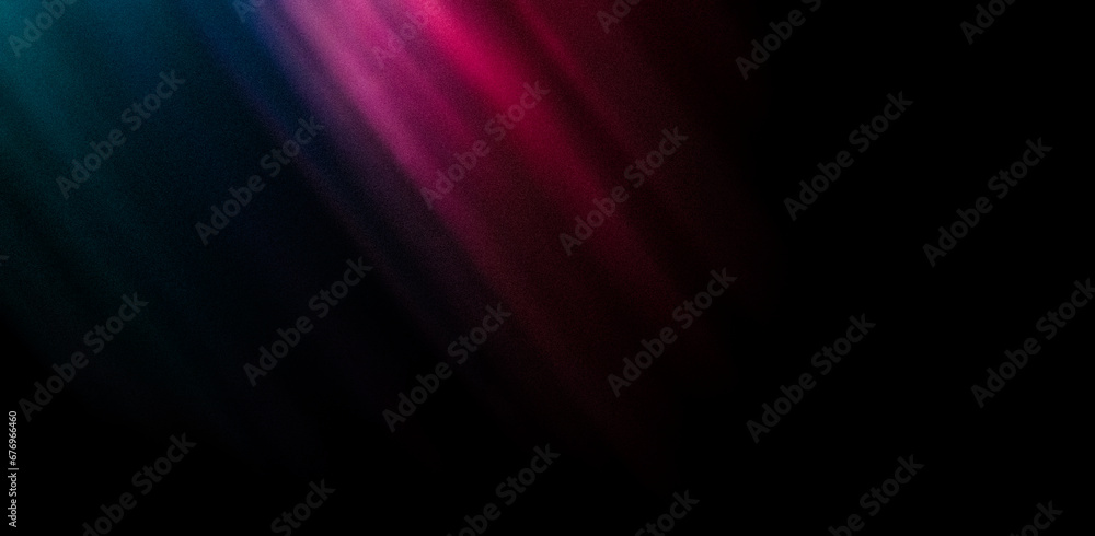 Fototapeta premium Pink purple turquoise red dark grainy, website banner background. Blurred color gradient, ombre, blur. Unfocused, colorful, multicolor, mix, rainbow, bright, fun pattern. Desktop design
