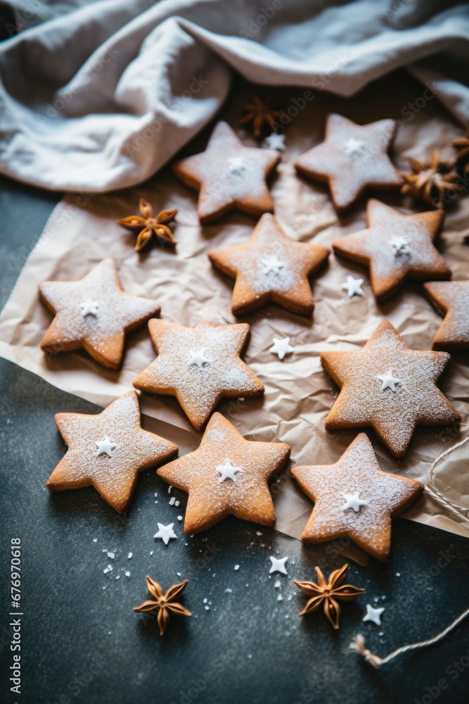 Holiday Delights: Sparkling Cookies and Ornamental Magic
Capture the magic of the holiday season with a spread of glistening Christmas cookies and ornate decorations on the table. Holiday Delights: Sparkling Cookies and Ornamental Magic
Capture the magic of the holiday season with a spread of glistening Christmas cookies and ornate decorations on the table.