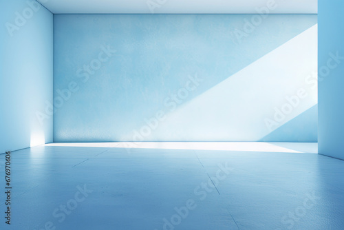 White Vertical Glass Striped Wall Background with Reflection Interior Room. A white Empty room Surreal Minimalistic style morning light copy space, Abstract colour background with lines