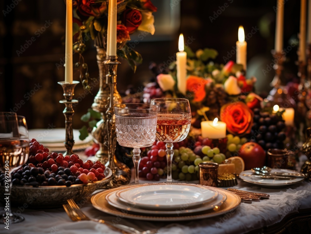 Elegant Christmas Dinner