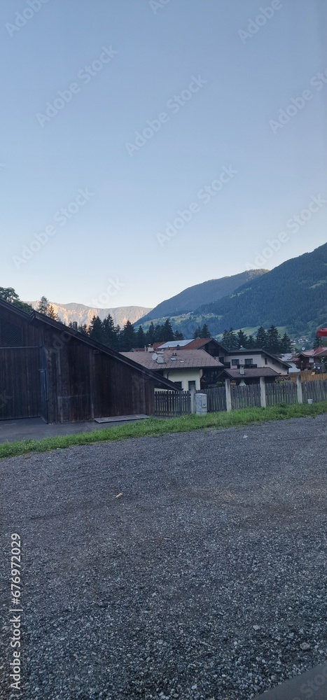 Fototapeta premium roadtrip throught autsria., austrian landscapes and country