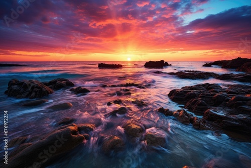 Mesmerizing Ocean Sunset