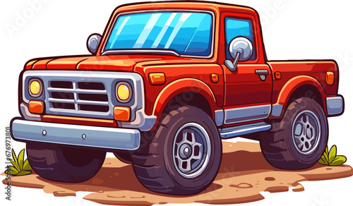Illustration Vector Graphic of Car