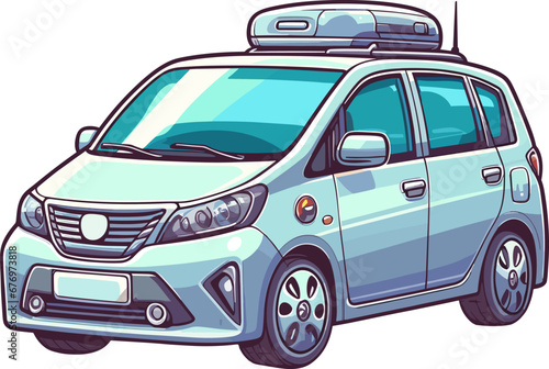 Illustration Vector Graphic of Car