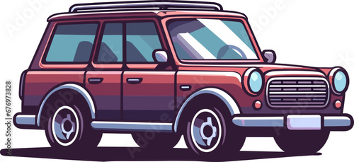 Illustration Vector Graphic of Car
