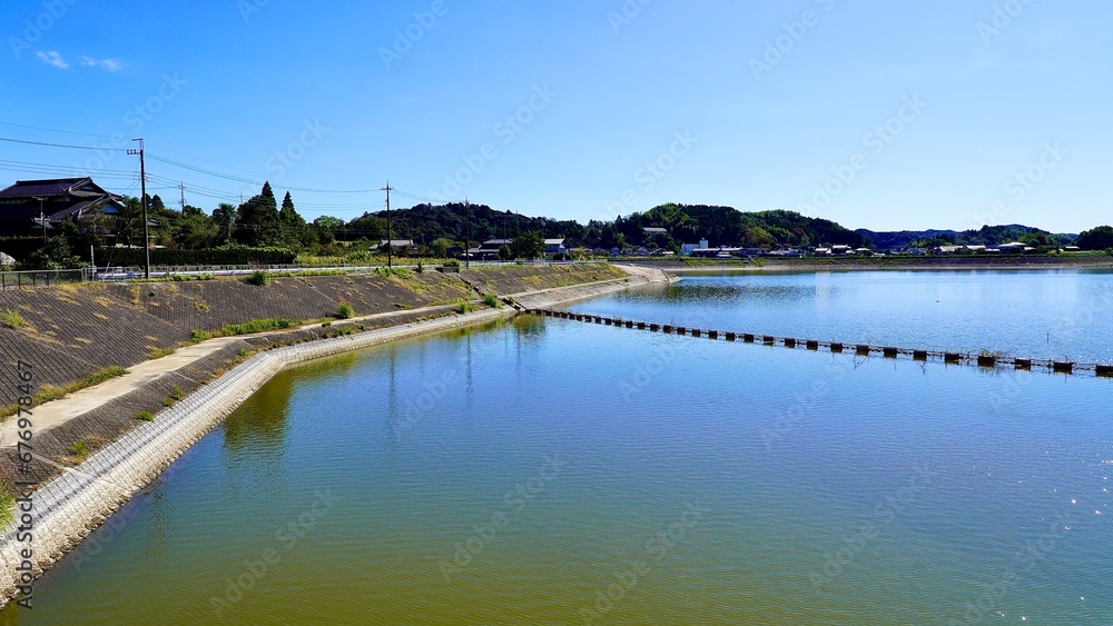 千葉県市原市の高滝ダムの風景 千葉県市原市の高滝ダムの風景