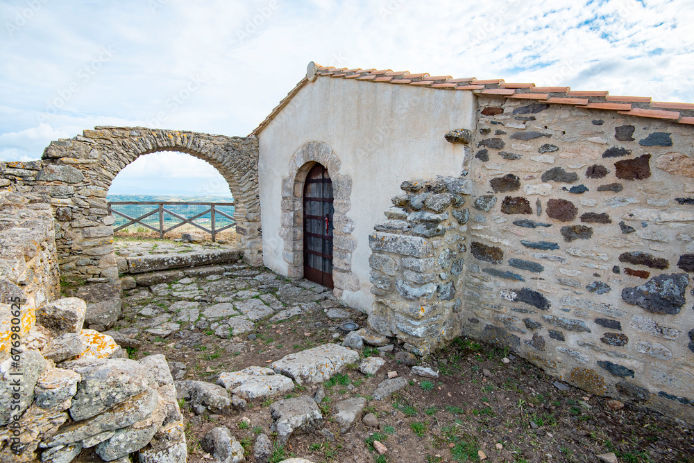 Nuragic Sanctuary of Santa Vittoria - Sardinia - Italy Nuragic Sanctuary of Santa Vittoria - Sardinia - Italy