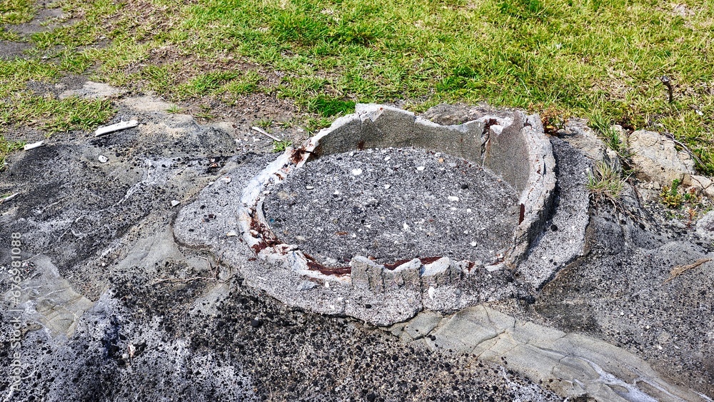 Obraz premium 神奈川県三浦市城ケ島の灯台跡