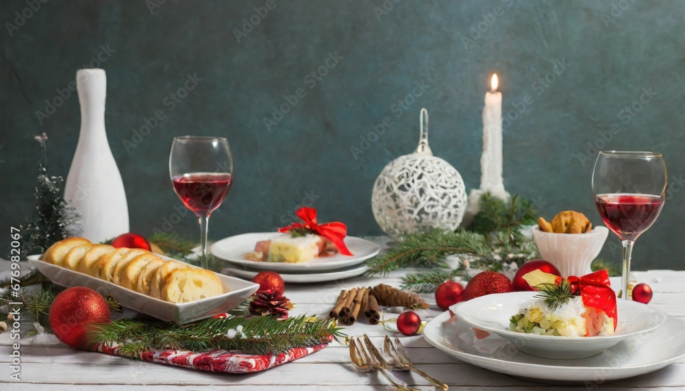 Dîner de Noël Romantique
