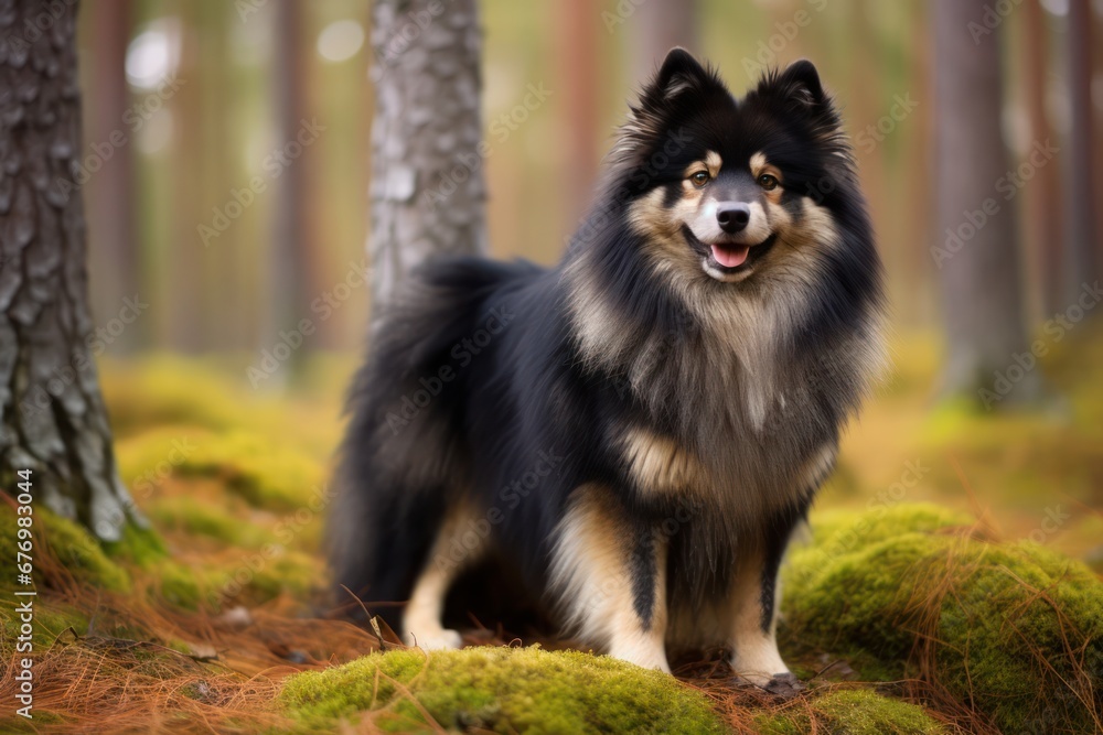 Swedish Lapphund Dog - Portraits of AKC Approved Canine Breeds Swedish Lapphund Dog - Portraits of AKC Approved Canine Breeds