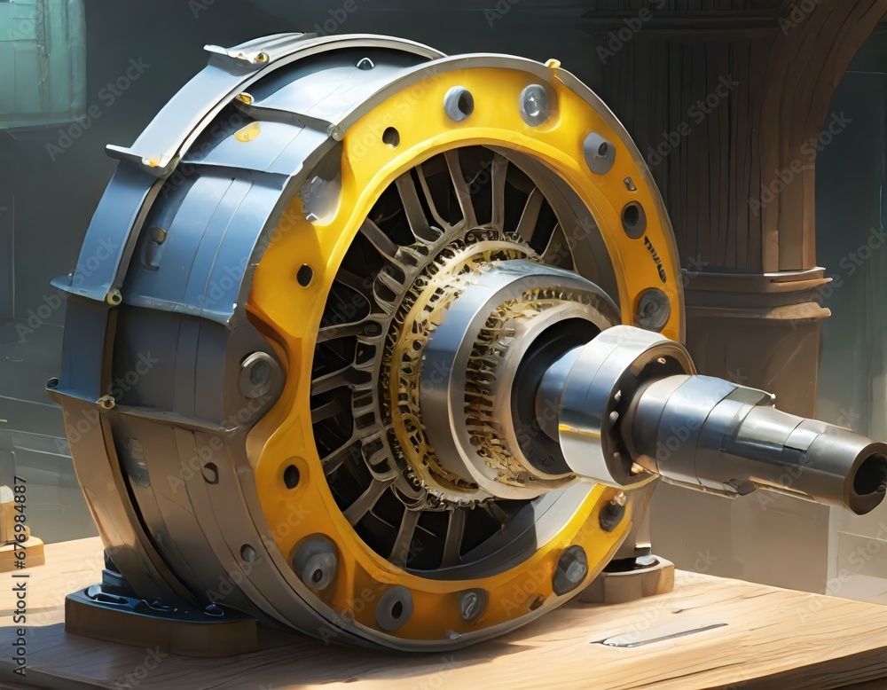 Mécanique de précision : Moteur en détail