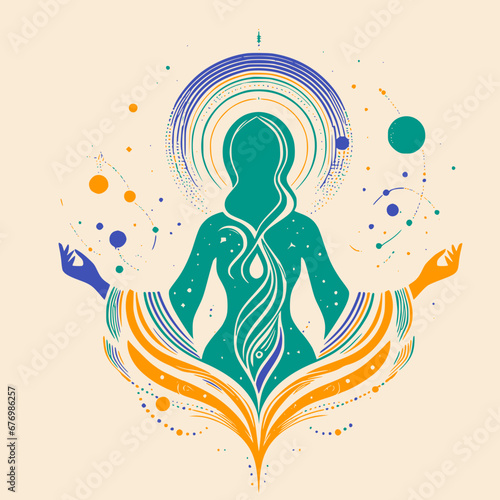 Finding Purpose in Healing: Lady Exploring Chakras and Self-Care