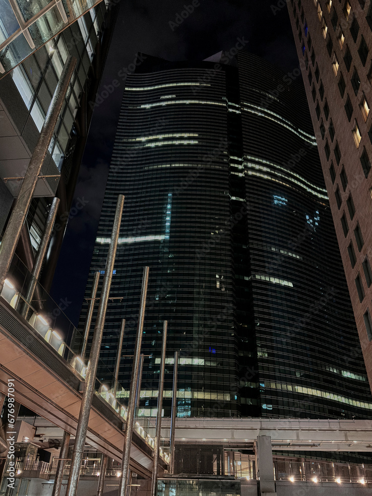 Fototapeta premium 東京汐留午前０時
