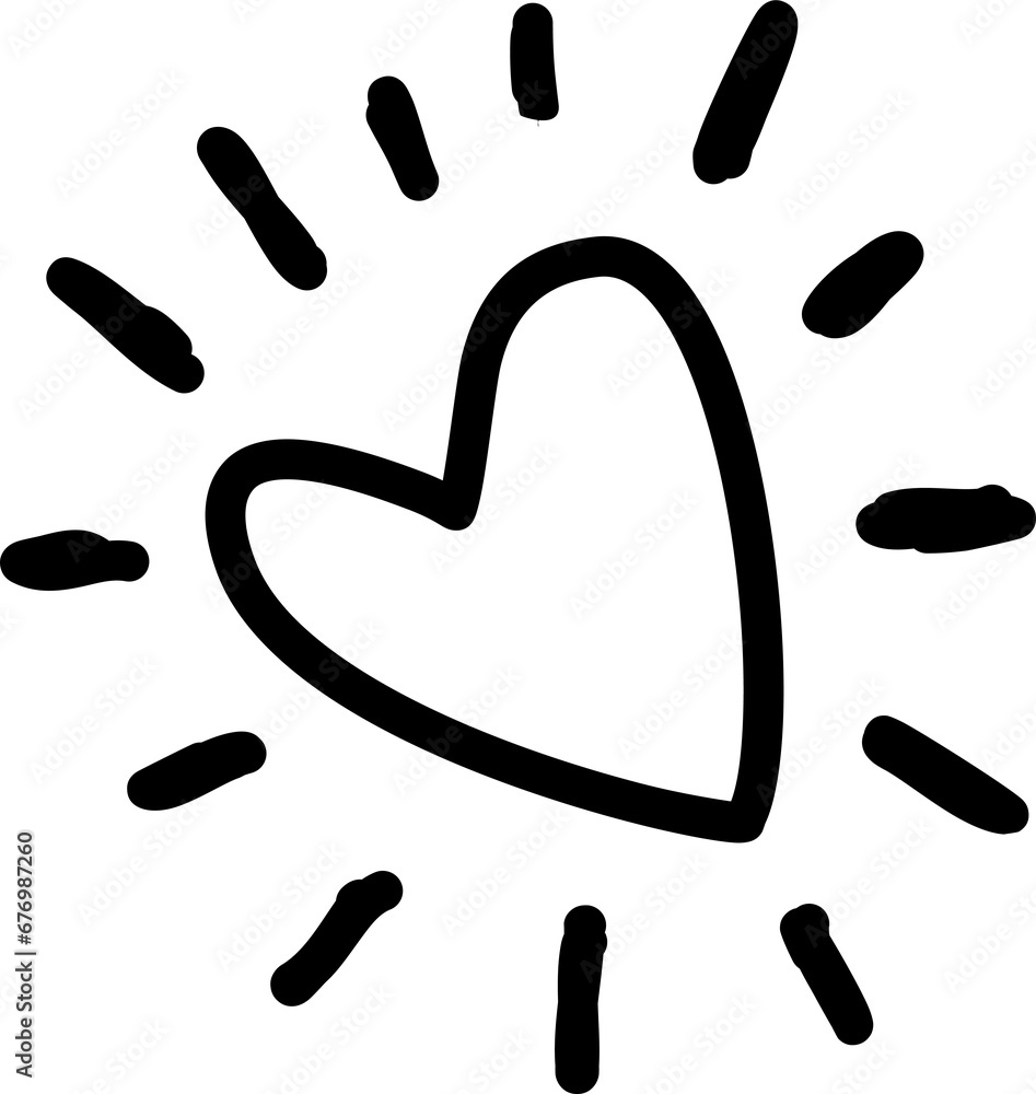 Set of hand drawn sun icons. Doodle style Set of hand drawn sun icons. Doodle style
