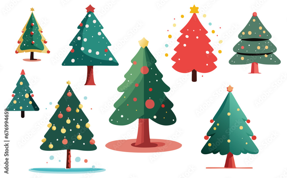 クリスマスツリーイラスト クリスマスツリーイラスト