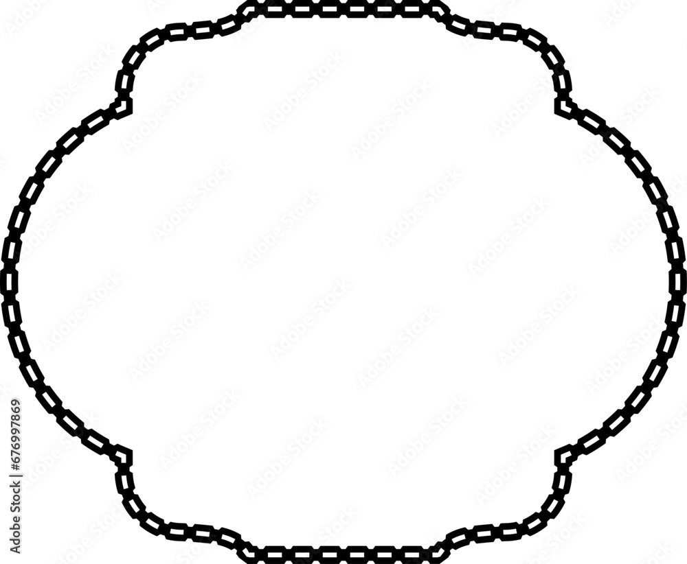 Square shape Chain round frame Chain let design texture decorative vintage frames silhouette black ornamental label frames banners vector retro badges elements symbols ornate ribbon borders isolated Square shape Chain round frame Chain let design texture decorative vintage frames silhouette black ornamental label frames banners vector retro badges elements symbols ornate ribbon borders isolated