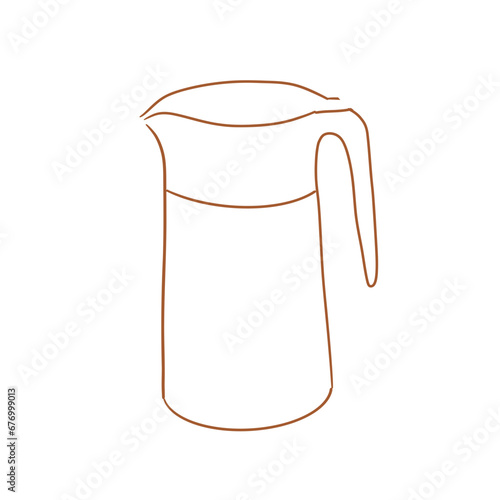 cookware_electric kitchen_jug_illustration
