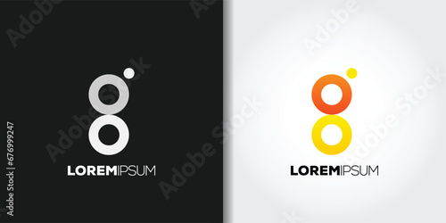 eight logo set