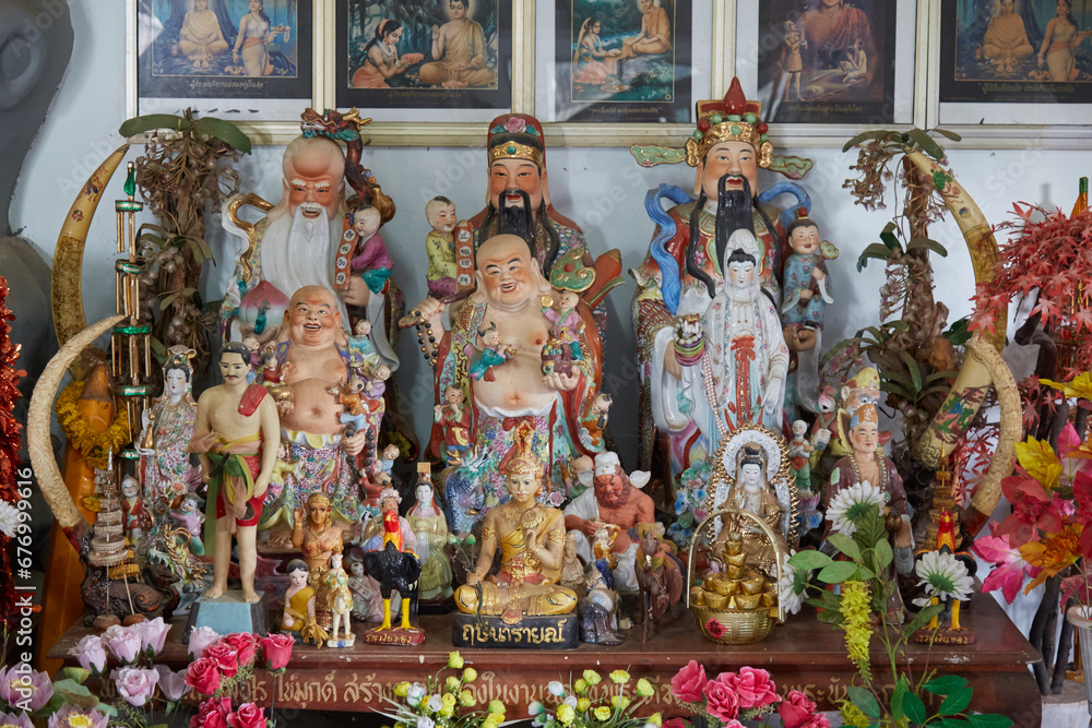 Sala Keoku in Nong Khai, Thailand is home to enormous Buddhist and Hindu sculptures