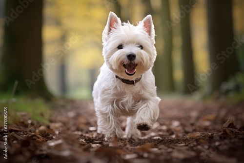 West Highland White Terrier Dog - Portraits of AKC Approved Canine Breeds © Pixel Alchemy