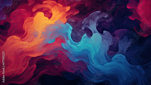 abstract colorful background, wave Texture Wallpapers, wave vibrant colorful