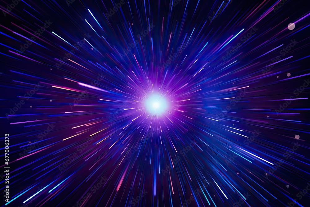 This background design features abstract radial lines in purple and blue colors, resembling data flowing through optical fiber. This background design features abstract radial lines in purple and blue colors, resembling data flowing through optical fiber.