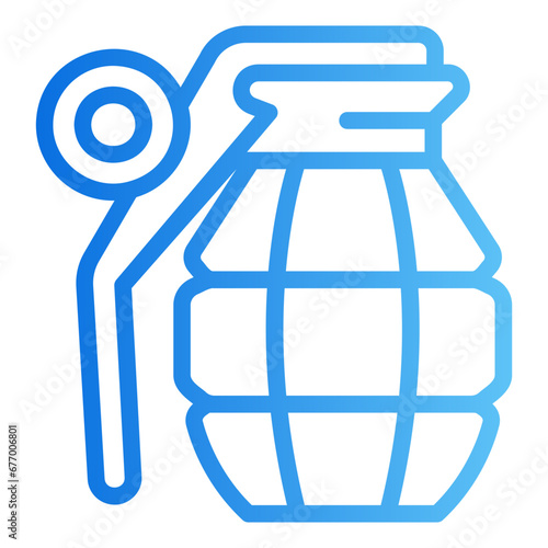 grenade gradient icon