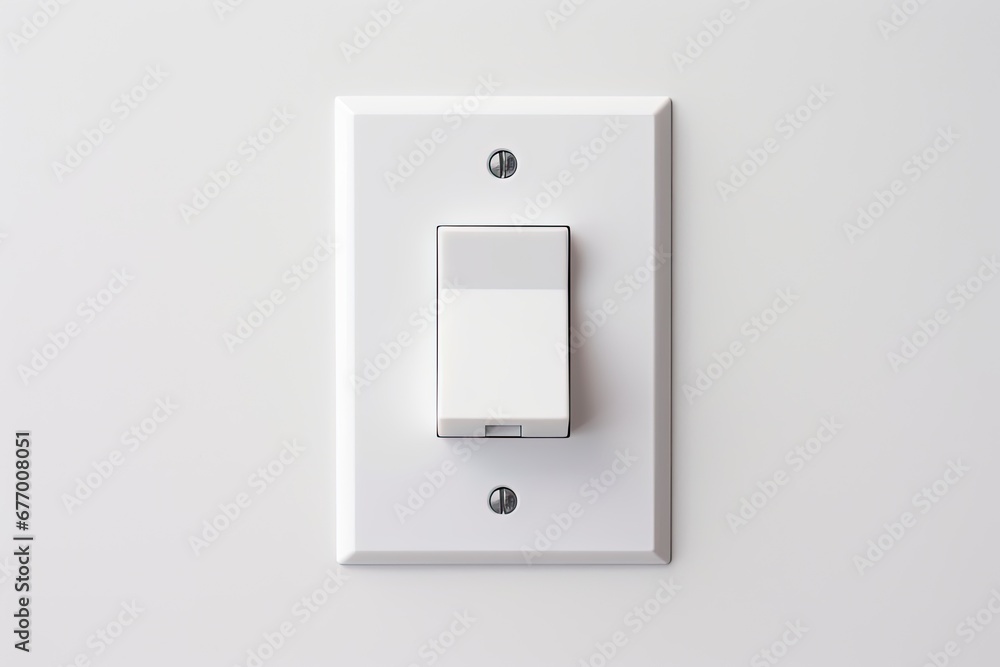 White background electronic bell switches on white wall, including doorbell and home electrical switch. White background electronic bell switches on white wall, including doorbell and home electrical switch.