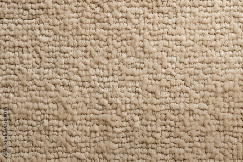 Texture of a carpet in beige shade
