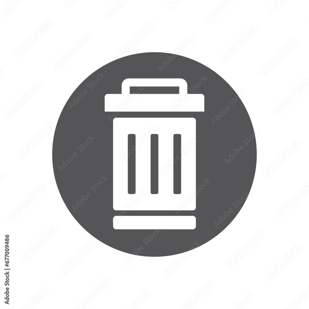 recycle bin icon vector illustration design recycle bin icon vector illustration design