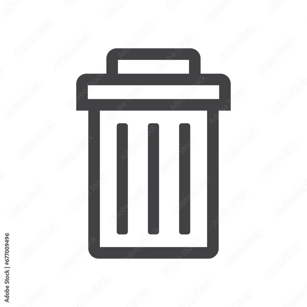 recycle bin icon vector illustration design recycle bin icon vector illustration design