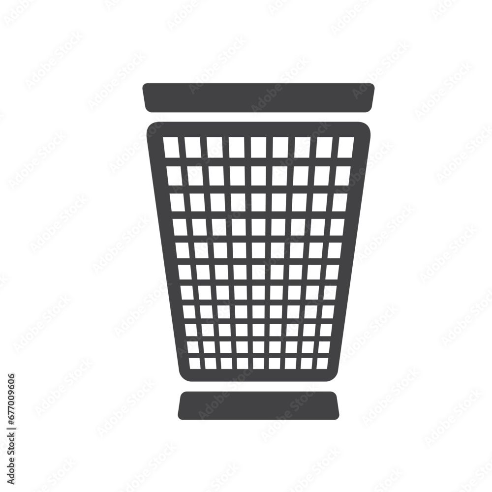 recycle bin icon vector illustration design