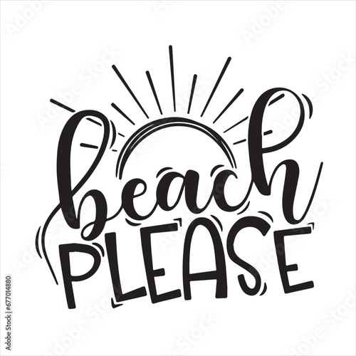 Tableau sur toile beach please background inspirational positive quotes, motivational, typography,