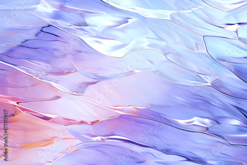Swell of Colors - Abstract Digital Art in Purple and Pink - Generative AI