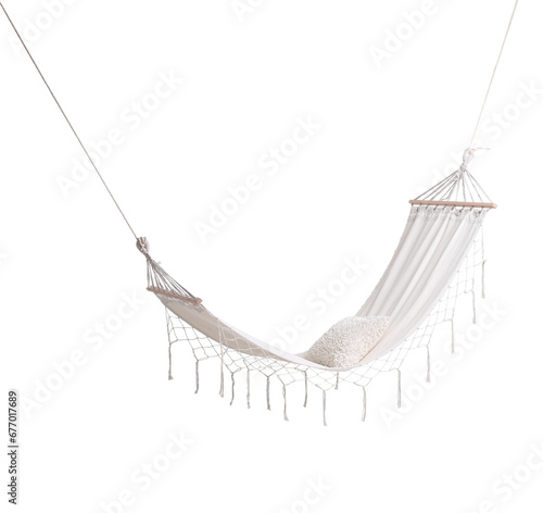 Cozy hammock with cushion i...