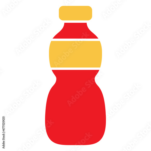 bottle of mineral water