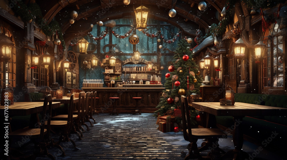 Enchanted Christmas Workshop: A Festive Creation Space