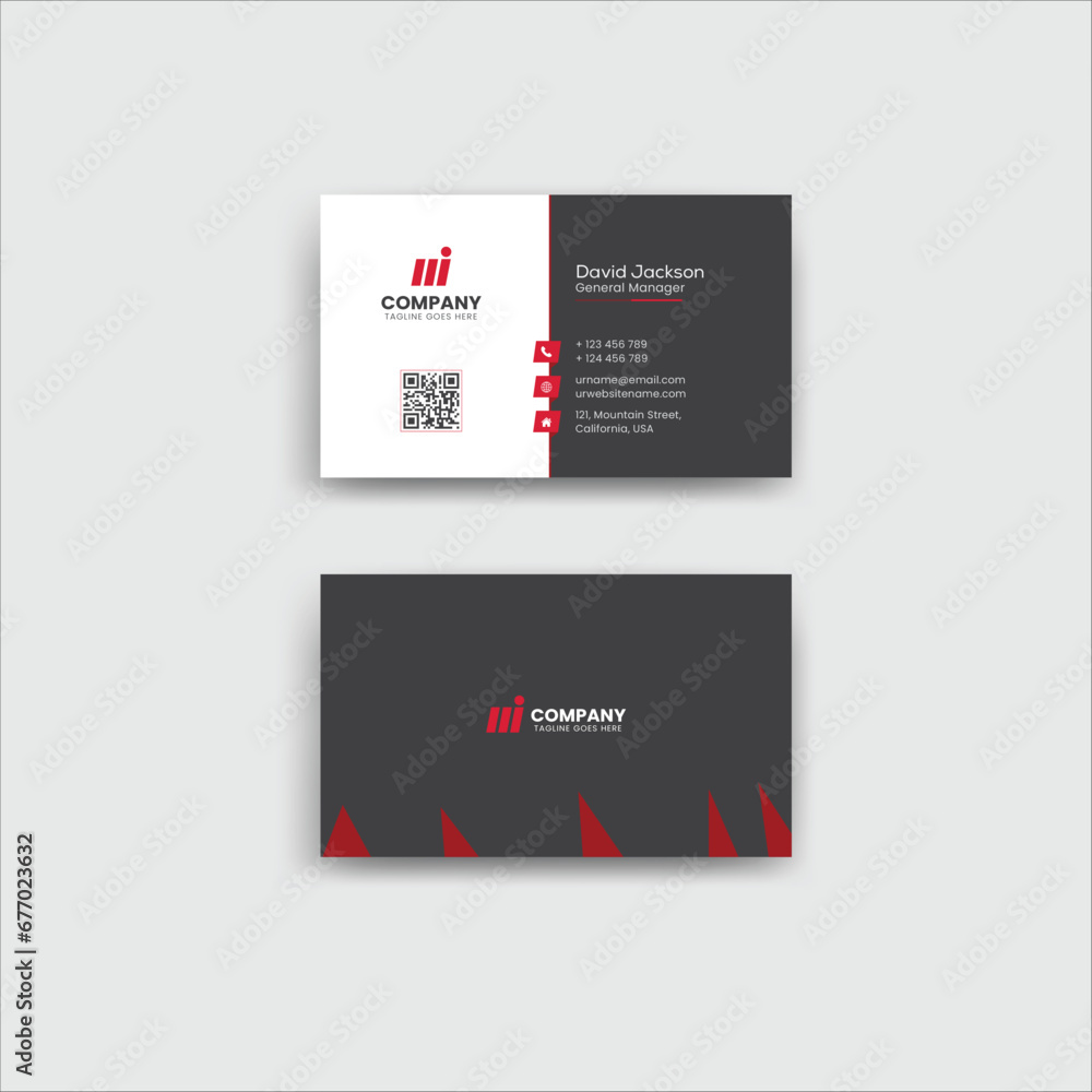 Business Card Design Template