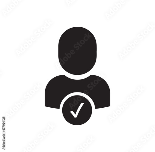 membership icon on white background